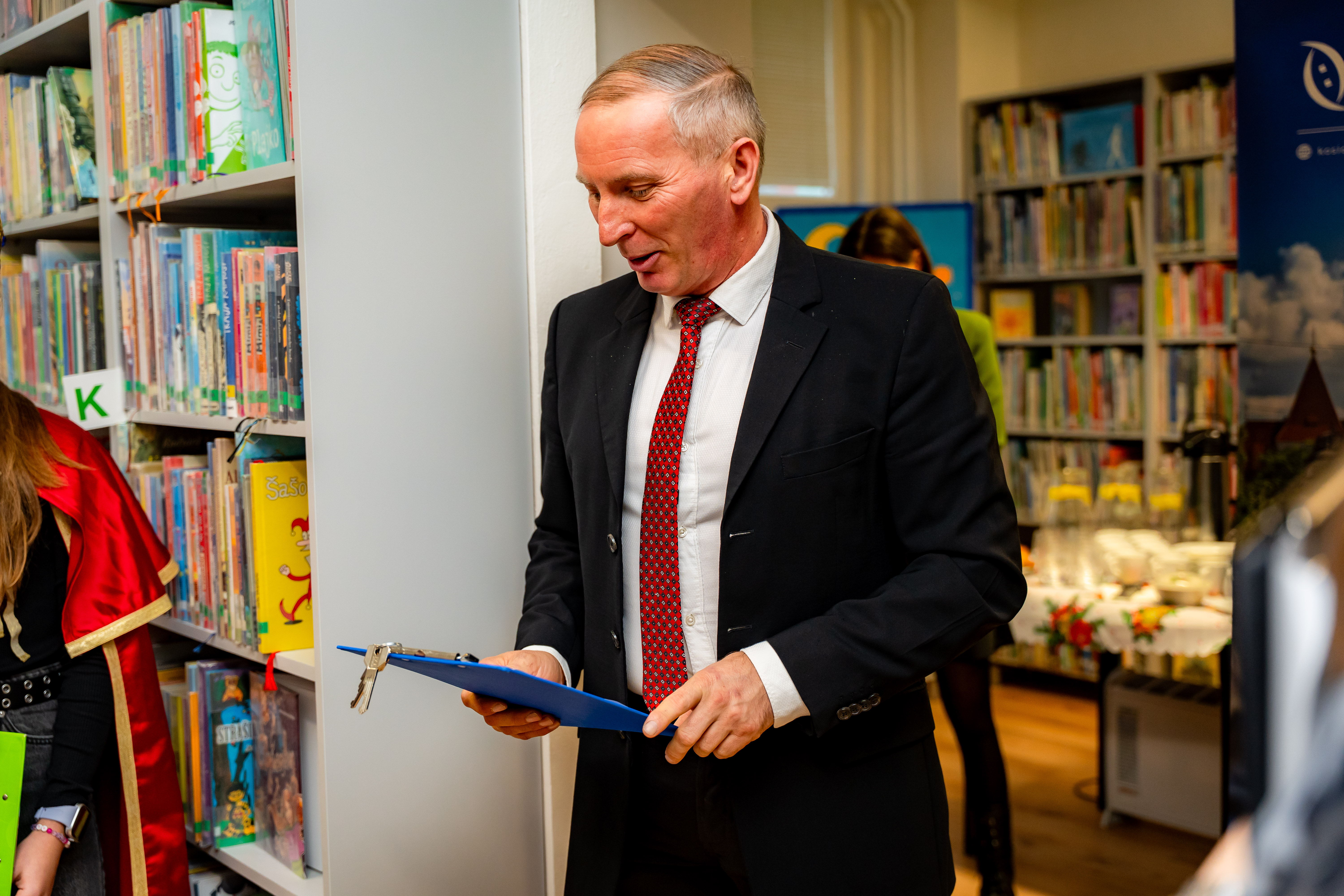 Slavnostne otvorenie zrekonstruovanej pobocky Kniznice pre mladez mesta Kosice-5